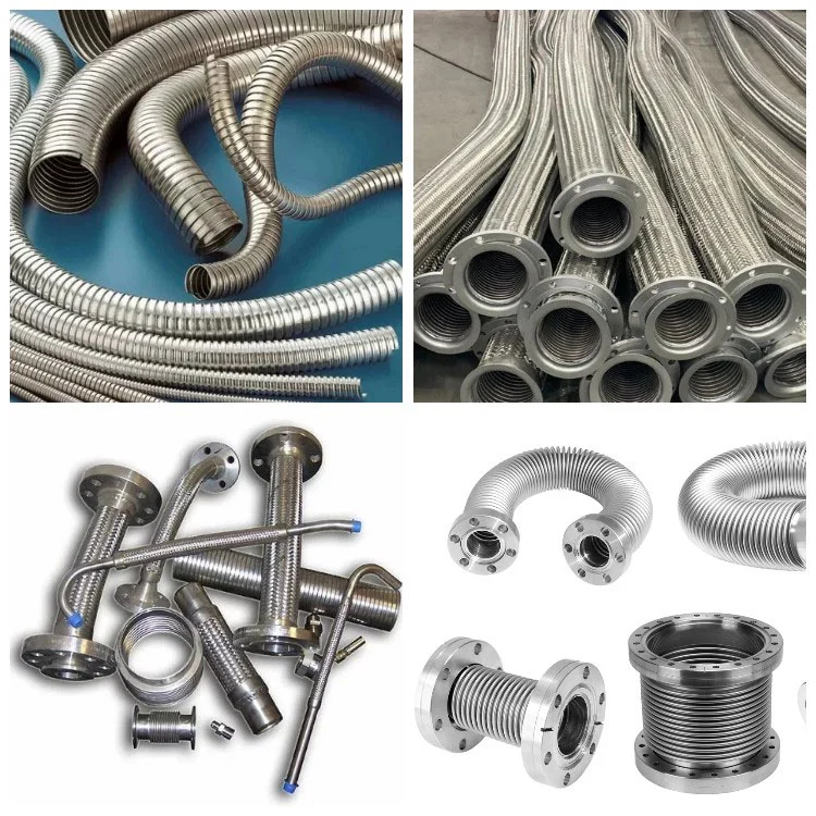 Corrugated Stainless Steel Pipe - Rustproof and Corrosion-Resistant 316 L Corrugated Pipes 1&quot; Bsp Ss Braided Flexible Metal Tube