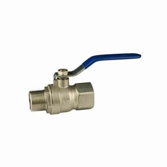 Forged CW617N Brass Ball Valves 1/2 Inch To 4 Inch Butterfly Handle Ball Valve