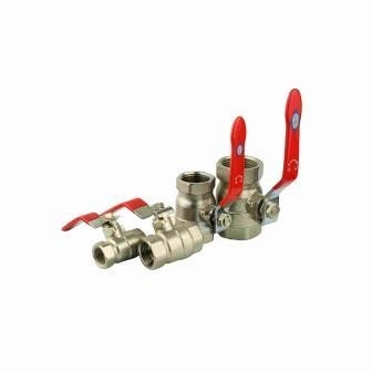 Nickeled 1 2 Brass Ball Valves INOB100 Full Female Thread 1 2 Inch Sharkbite Valve
