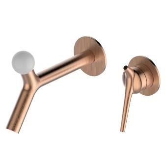 Neoperl Air Power Brass Basin Faucet Brushed Brass Basin Tap Pop Up Waste Set Available