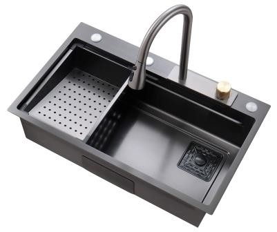 Custom Size Nano Coating Kitchen Sinks Handmade Outdoor Stainless Steel Sink
