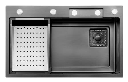 Custom Size Nano Coating Kitchen Sinks Handmade Outdoor Stainless Steel Sink