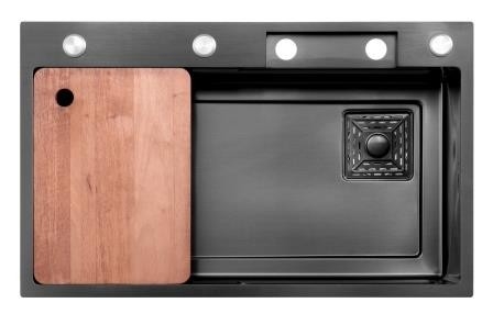 Custom Size Nano Coating Kitchen Sinks Handmade Outdoor Stainless Steel Sink