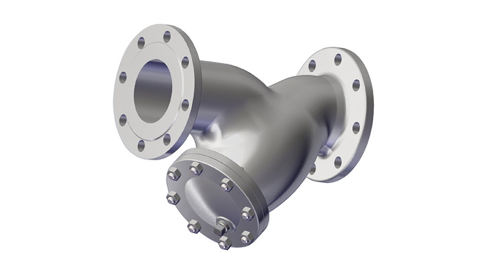 Class 125 Class 150 Y Strainer Valves Cast Iron  ANSI Ductile Gate Valve PN16 PN10