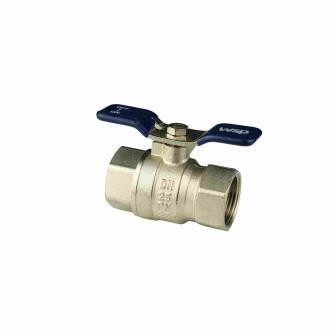 INOB200 Brass Ball Valves DN15 Bore Butterfly Handle Valve 1/2in - 2in Female Thread