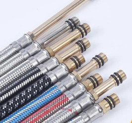 Stainless Steel Flexible Hoses Braided Metal Sink Faucet Hose Female To Female Female To Male