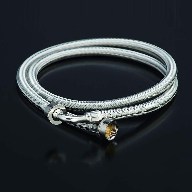 Polish Surface PVC Flex Braided Hose Washing Machine Corrugated Rubber Hose