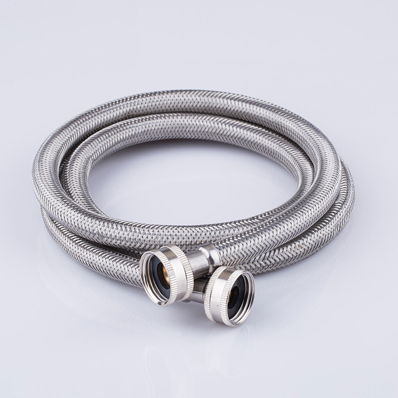 Polish Surface PVC Flex Braided Hose Washing Machine Corrugated Rubber Hose