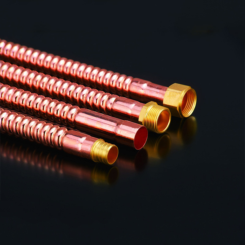 Water Tank Toilet Water Heater Hose Copper Corrugated Hose Pipe 10Bar 150PSI