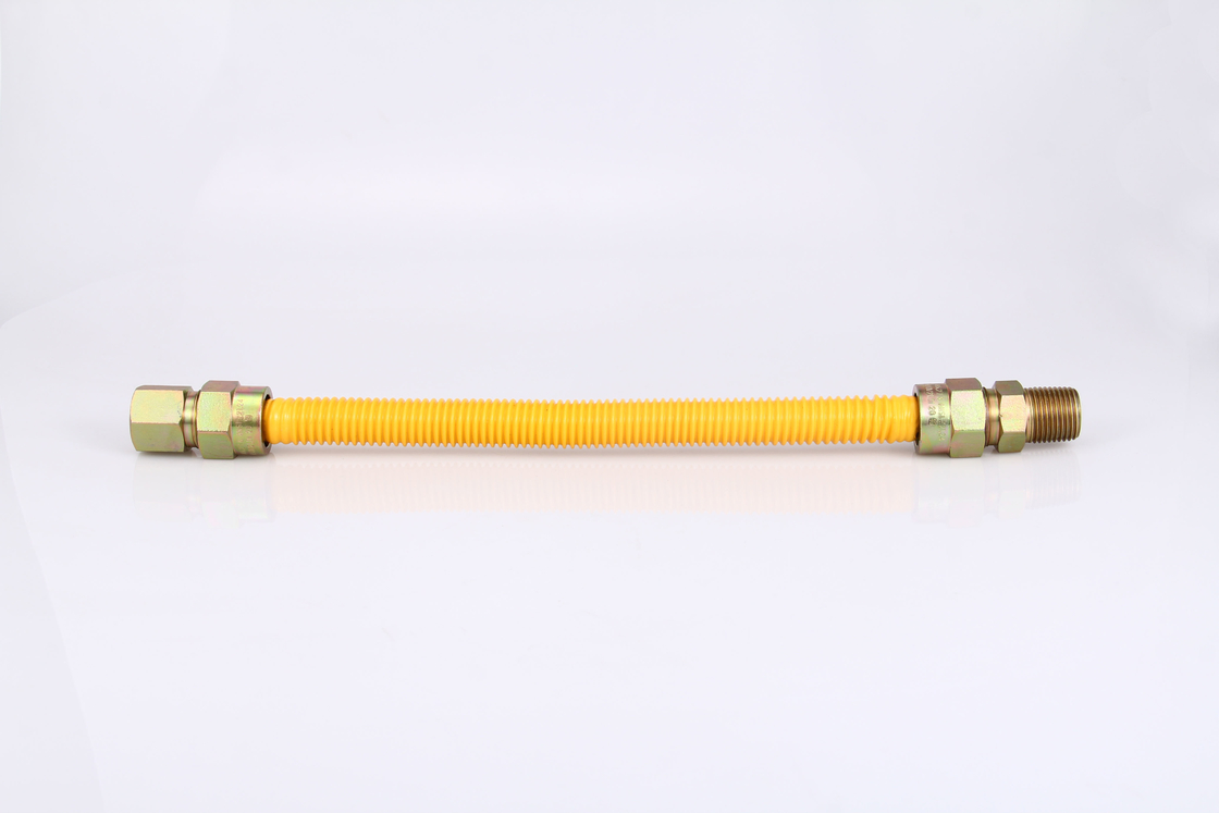 150PSI Ss304 Flexible Hoses Corrugated Stainless Steel Hose For Gas Connector