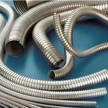 SS304 316L Braided Flexible Hose Pipe Corrugated Flexible Metal Hose Rustproof Corrosion Resistant