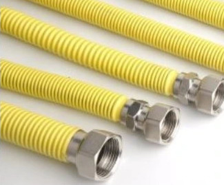 SS304 316L Braided Flexible Hose Pipe Corrugated Flexible Metal Hose Rustproof Corrosion Resistant