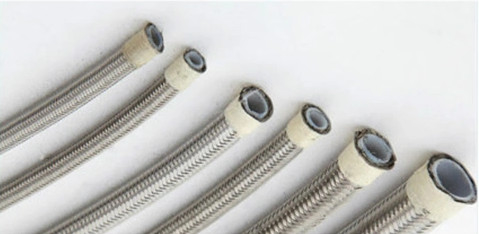 5/16 Inch Flexible Hoses Stainless Steel Braided PTFE Braided Fuel Oil Cooler Hose Lines