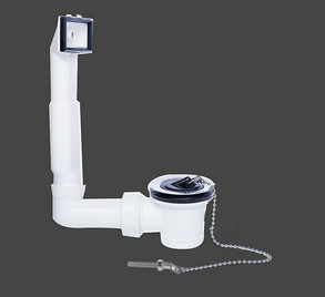 1-1/2in White  Basin Drainer Pull Type Toilet Rubber Plug