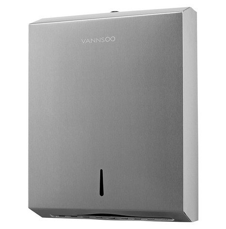 Brushed 304 Stainless Steel Toilet Paper Holder Paper Towel Dispenser Surface Mounted Bathroom Accessories