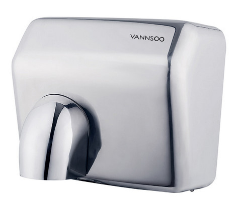Commercial Toilet Wall Mounted Hand Dryer 60HZ SS Electric Hand Dryer For Bathroom