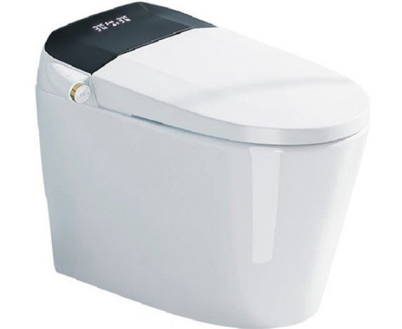 670 X 400 X 500mm Smart Wall Hung Toilet Intelligent Siphonic Wall Mounted Smart Toilet