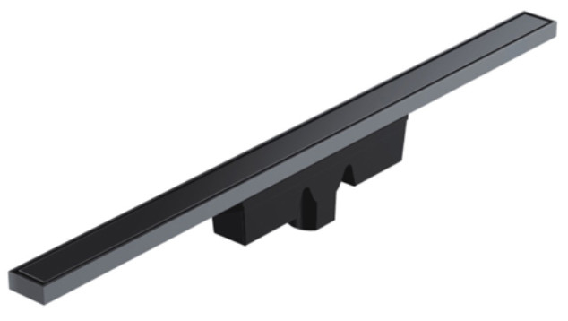 Linear Type Gray Shower Drains DIA 50mm Black Linear Drain