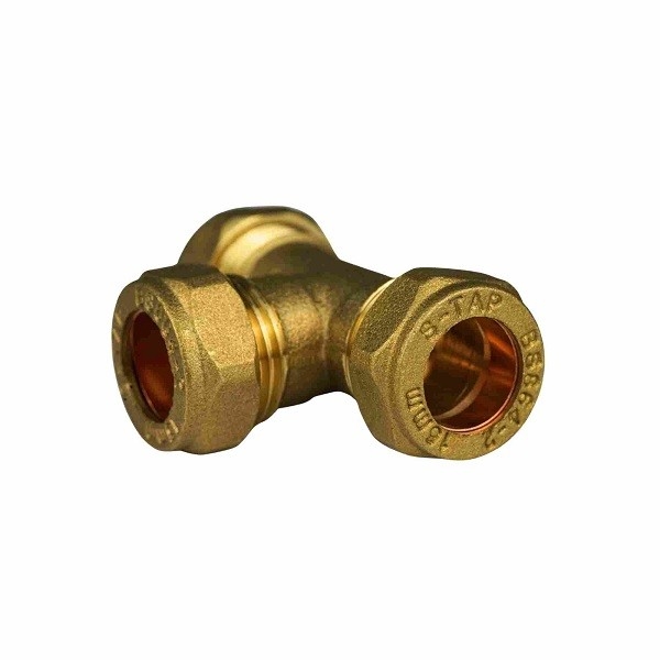 Copper Core Forged Brass Pipe Fittings Compression Pipe Cap BS864-2 Standard