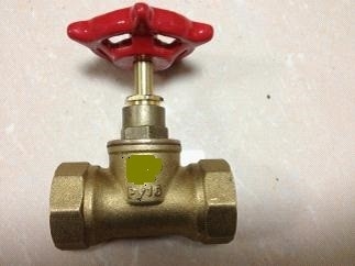 Forged Brass Gate Valves Wheel Hand  1/2 In - 2 In Female Thread Cut Off Valves