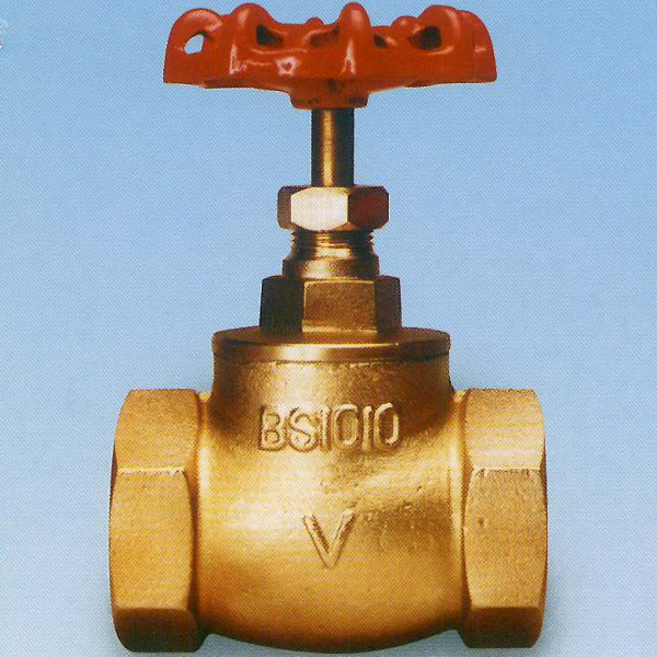 1/2 In - 2 In Brass Gate Valves Vertical Copper Alloy Valves Wheel Handle
