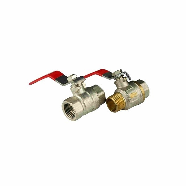 Forged CW617N Brass Ball Valves 1/2 Inch To 4 Inch Butterfly Handle Ball Valve